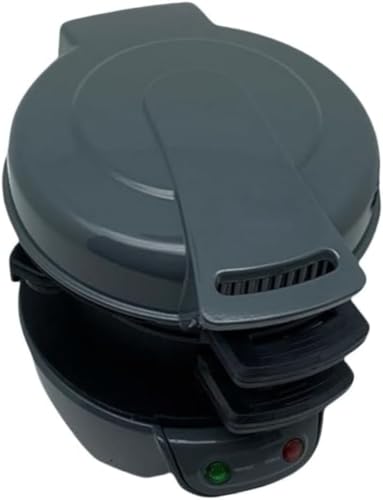 CHIANART ハンバーガーメーカー/サンドイッチメーカー/パイメーカー/DIY ミートプレス/3-in-1 朝食メーカー/オムレツトースター/効率的なスマートハンバーガーメーカー/おいしい料理を素早く作る (ブラック)